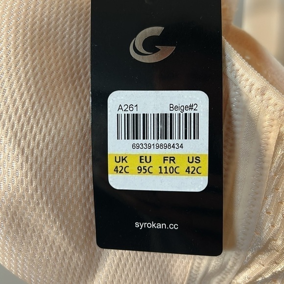 NWT Syrokan Support Sports Bra Size 42C - Picture 2 of 6